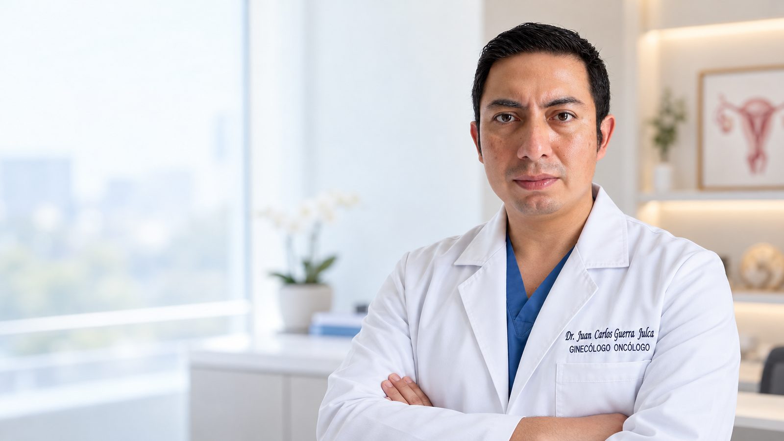 Dr. Juan Carlos Guerra Julca, ginecólogo oncólogo en Trujillo